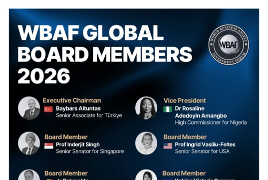 World Business Angels Investment Forum Announces Its Elected Board for 2026