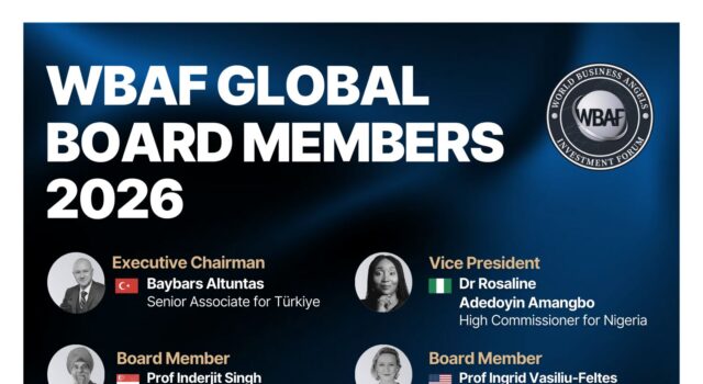 World Business Angels Investment Forum Announces Its Elected Board for 2026